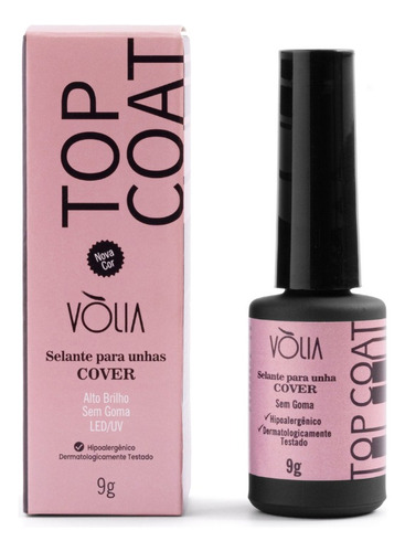 Vòlia Top Coat Selante Finalizador Para Unhas Cover 9g