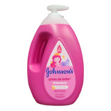 Shampoo Johnson's Baby Gotas De Brillo De Aceite De Argán 