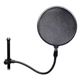 Filtro Superlux Pop Filter Ma-91 Doble Capa Profesional