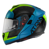 Casco Moto Mt Atom Certificado Ece2205 Doble Visor Abatible