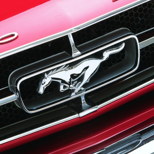 Emblema Caballo Ford Mustang Cromado  Foto 2