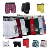 Kit 10 Cuecas Boxer Original Pitbull Estampadas