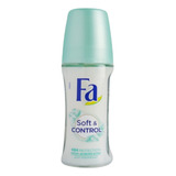 Desodorante Fa Soft & Control Roll-on Importado 50ml