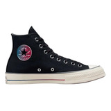 Botitas Converse All Star Chuck 70 Negro Violeta Exclusiva