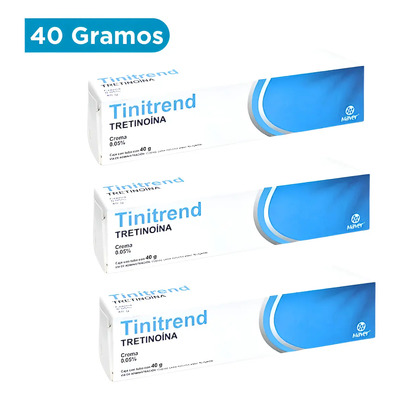 Tinitrend 3 Pack Tretinoina Crema 40 G Genérico De Retin A | Envío gratis