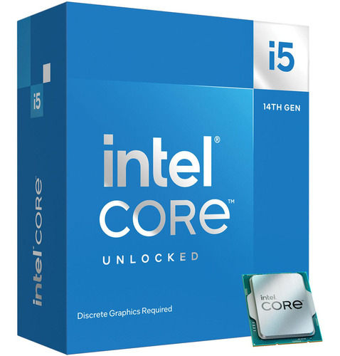 Processador Intel Core I5-14600kf, 14 Núcleos, Sem Gráficos