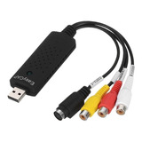 Tarjeta De Captura De Vídeo Usb Easycap Audio/vídeo Para Pc Portátil