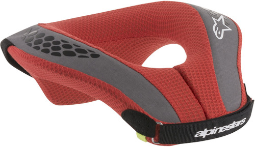 Protector Alpinestars Joven Sequence Collarin Negro/rojo Ys/