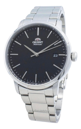 Reloj Orient Ra-ac0e01b10b Automático Caballero Plateado 