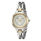 Anne Klein Ak/1441svtt Reloj De Pulsera Abierta De Dos Tonos