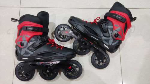 Patines Rollerblade Rb Negros-rojo Como Nuevostalla 42-43