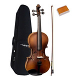 Violino Infantil Vogga 1/4 C/ Estojo Arco  Breu Von114n