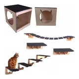 Playground Gatos 9pcs 6mm Filhotes E Adultos Completo Oferta