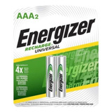 Pilas Recargables Aaa 2un 700mah Energizer