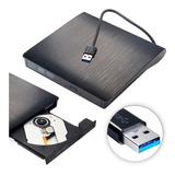 Gravador De Dvd Cd Externo Para Notebook 5 Gbps Usb 3.0