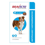 Antipulgas Para Perro Bravecto 20 - 40 Kg