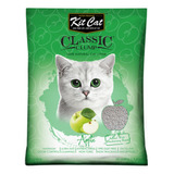 Arena Para Gatos Kit Cat Classic Clump - Aroma Manzana 20 Kg