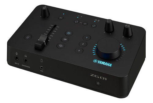 Mezclador De Juegos Yamaha Zg01 Para Chat De Voz Y Transmisi
