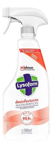 Lysoform Desinfectante Multisuperficies 500ml