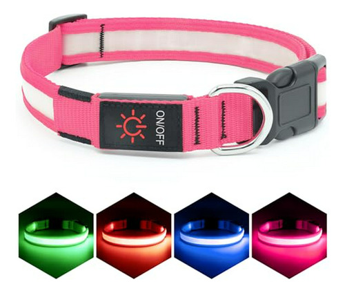 Collar Led Para Perro Compatible Con Vizpet