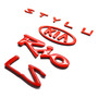 Emblemas Kia Rio Stylus Ls Maleta Rojos Repuestos  Kia Sportage