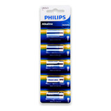 Bateria Pilha A23 12v Philips Lr23x5 Cartela 5 Unidades