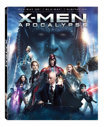 Blu-ray X Men Apocalypse / X-men Apocalipsis 3d + 2d