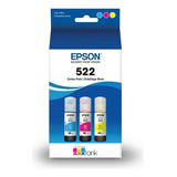 Epson T522 Ecotank Paquete Combinado De Color Botella