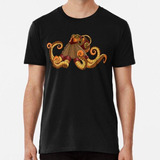 Remera Camisa Steampunk Hombres Regalos De Pulpo Victoriano 