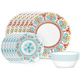 Juego De Vajilla Corelle Terracotta Dreams Para 6 Personas, 