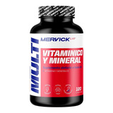 Multivitaminico Vitamnas Y Minerales Mervick X120 Cap Sabor Consultar
