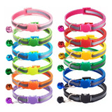 12 Collar De Luz Reflectante Para Perros Pequeños Y Gatos