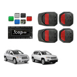 Tapetes Charola Color 3d Logo Jeep Compass 2007 A 2016 2017