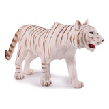 Animais Selvagens 14 Cm Borracha Tigre Branco Da Asia