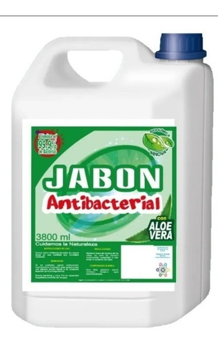 Jabón Antibacterial Neutro Sabila Y Glicerina Galón 