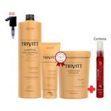 Trivitt Profissional Shampoo +condicionador+hidratação 1kg