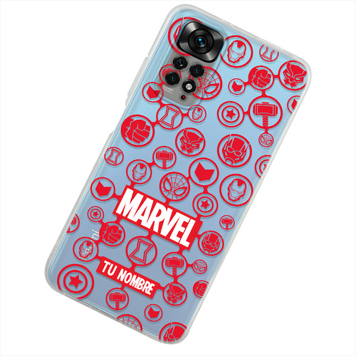 Funda Para Xiaomi Marvel Superhéroes Personalizada