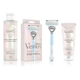 Rastrillo Venus Gillette + Gel 199 Ml + Exfoliante 177 Ml