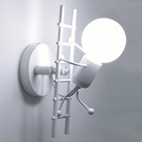 Lámpara De Pared Moderna Diseño Creativo De Persona E26