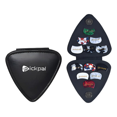 Estuche Para Púas De Guitarra Con 12 Púas De Cuero | MercadoLibre