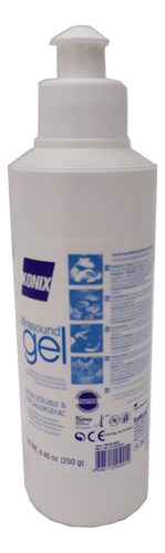 Gel Lubricante Conductor  Konix 250ml Base Agua X4 Pz