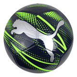 Balón De Fútbol Puma Attacanto Graphic Marino/neon N° 4 Color Azul