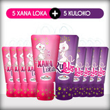 Kit Gel Xana Loka Kuloko 15g Lubrificante Revenda Hotflowers