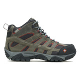 Bota Merrel Moab Vertex Mid Wp Hombre Montaña Repelente