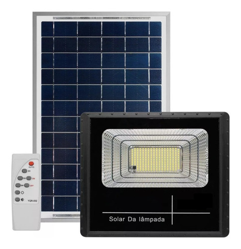 Reflector Led De Energía Solar De 500 W A Prueba De Placas D