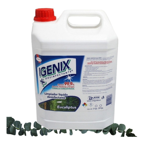 Amonio Cuaternario Igienix 5 Lts