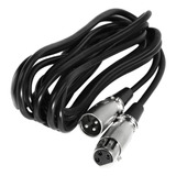 Cables De Micrófono Xlr Macho A Xlr Hembra De 3 Pines 7m