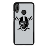 Funda Protector Para Huawei Las Vegas Raiders Nfl Logo 02