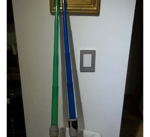 Sable Laser Jedi, Extensible De Disney C/luz Y Sonido -verde