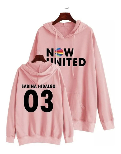 Blusa De Frio Moletom Now United Sabina Hidalgo 